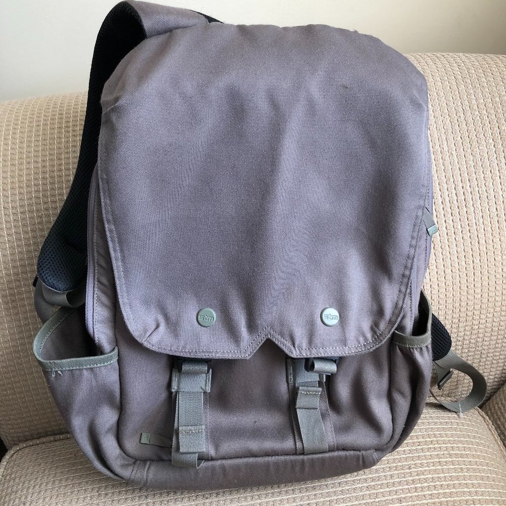 STM Hood Medium Olive   Laptop Backpack